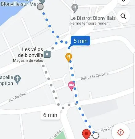 M2M Confortable Studio Cabine Avec Parking Prive Gratuit - 4 Min A Pied De La Plage - Hypercentre Blonville-sur-Mer Exterior foto